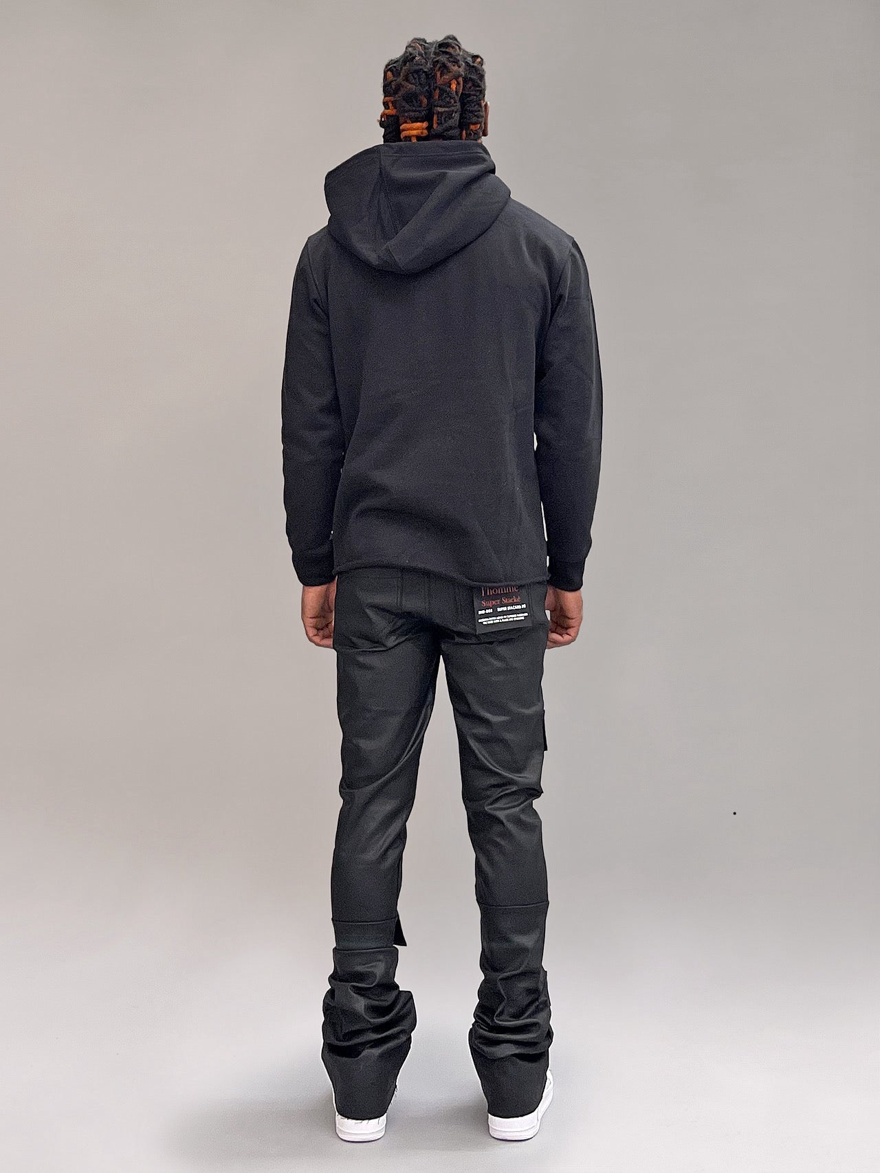 MPC 38" STACKED JEANS - BLACK WAX TV0051 RMX