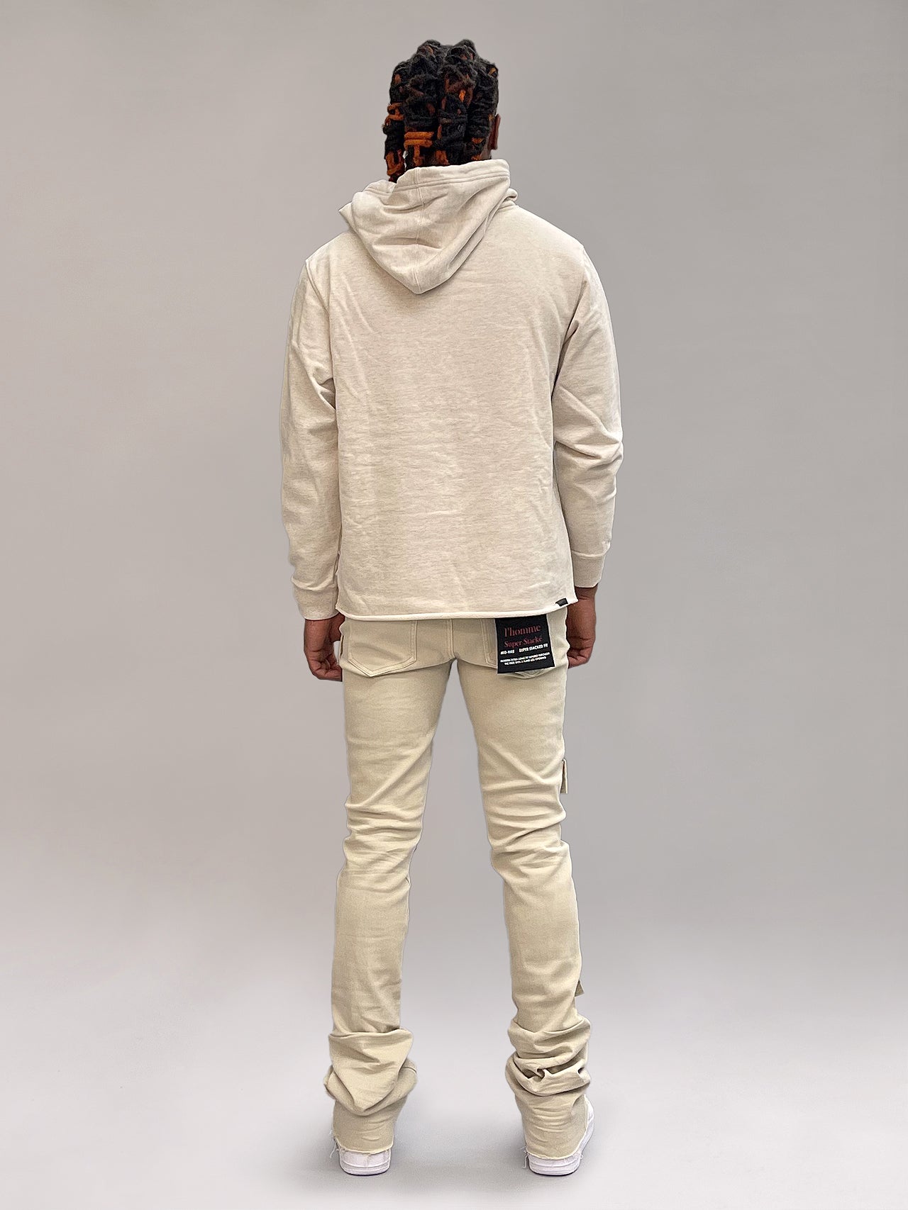 GUNNA 38" STACKED JEANS - KHAKI TV0055 RMX