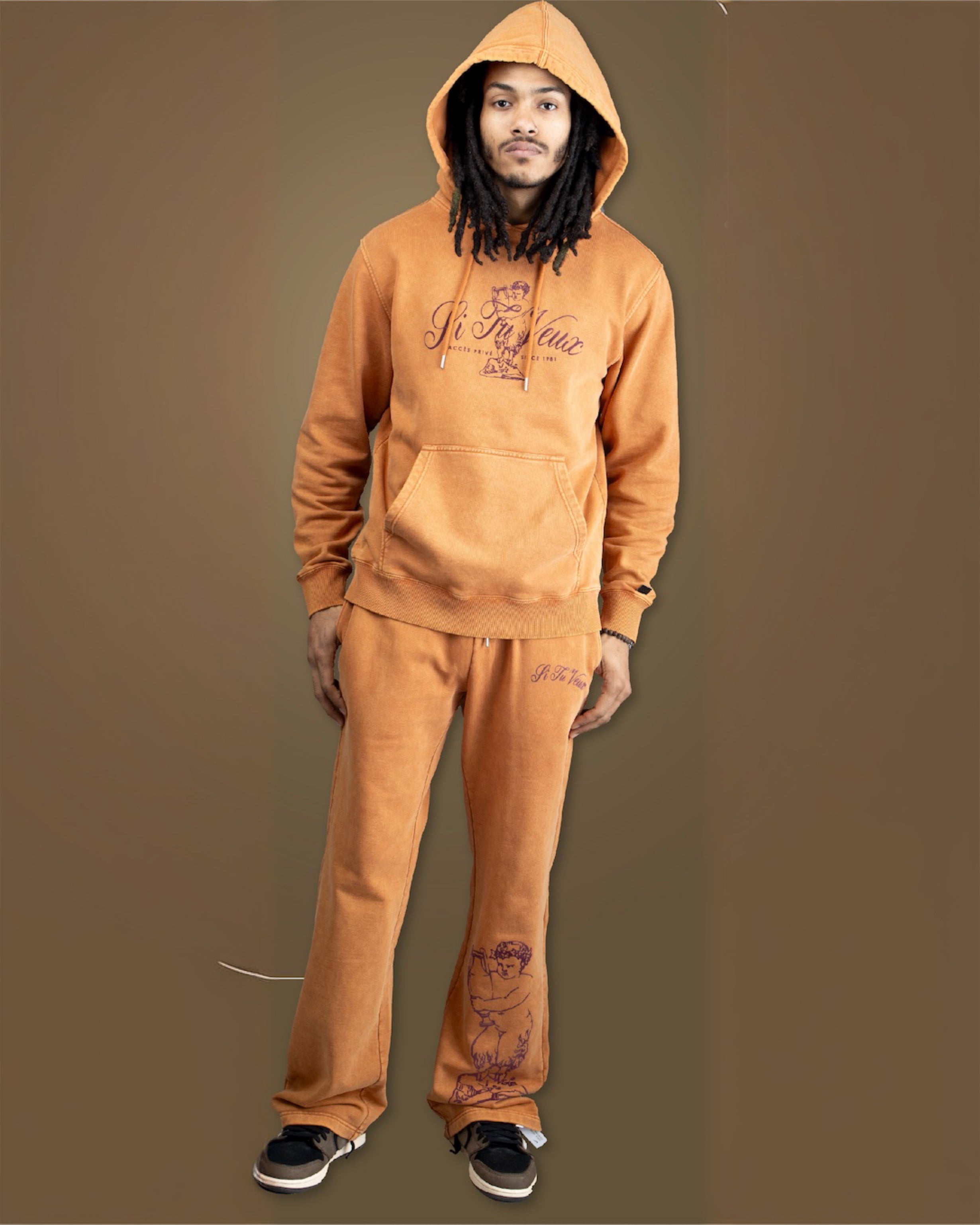 SI TU VEUX LA VICTOIRE HOODIE - DESERT SUN - TV0104