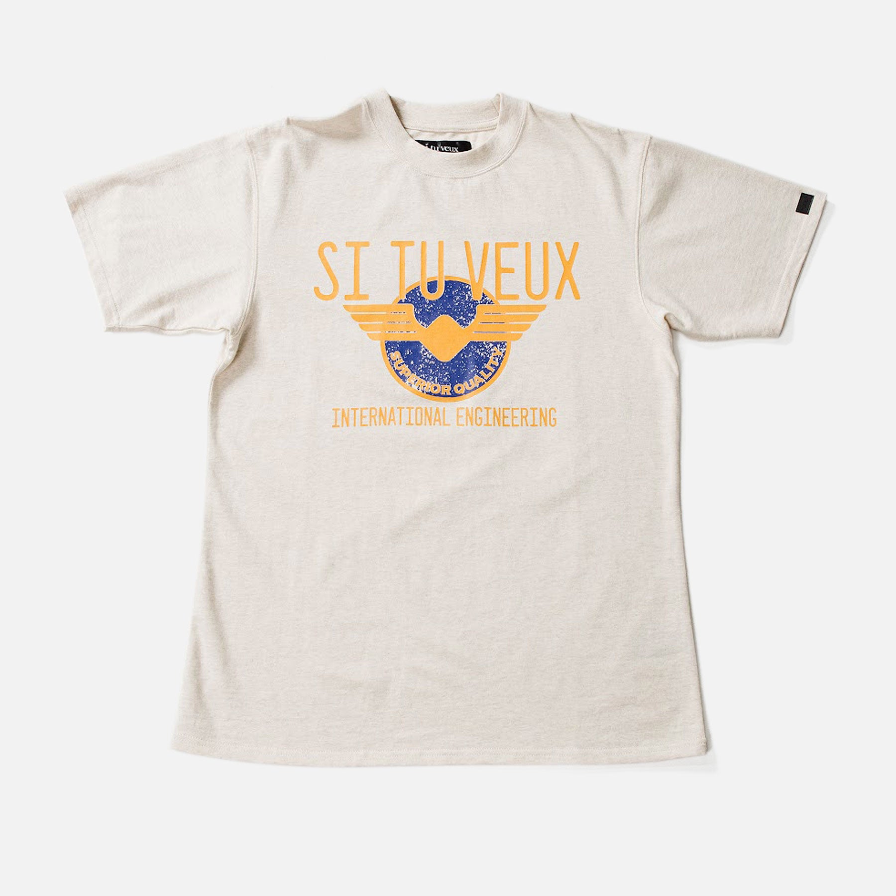 RIVIERA T SHIRT - HEATHER OATMEAL - TV0103