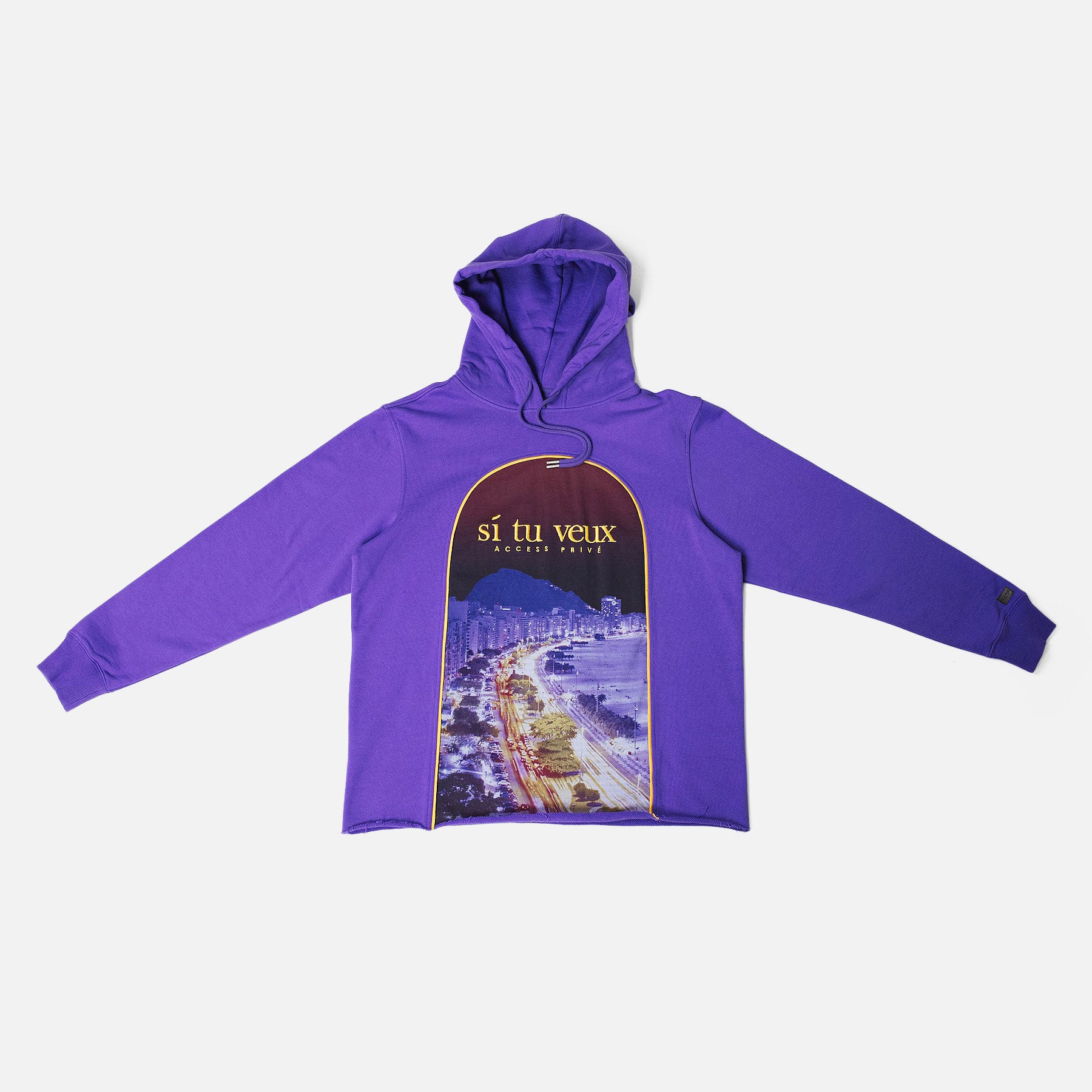 SI TU VEUX RIVIERA HOODIE - VIOLET PURPLE - TV0101