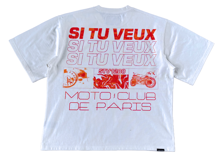 STV MOTO CLUB T SHIRT - TV0244