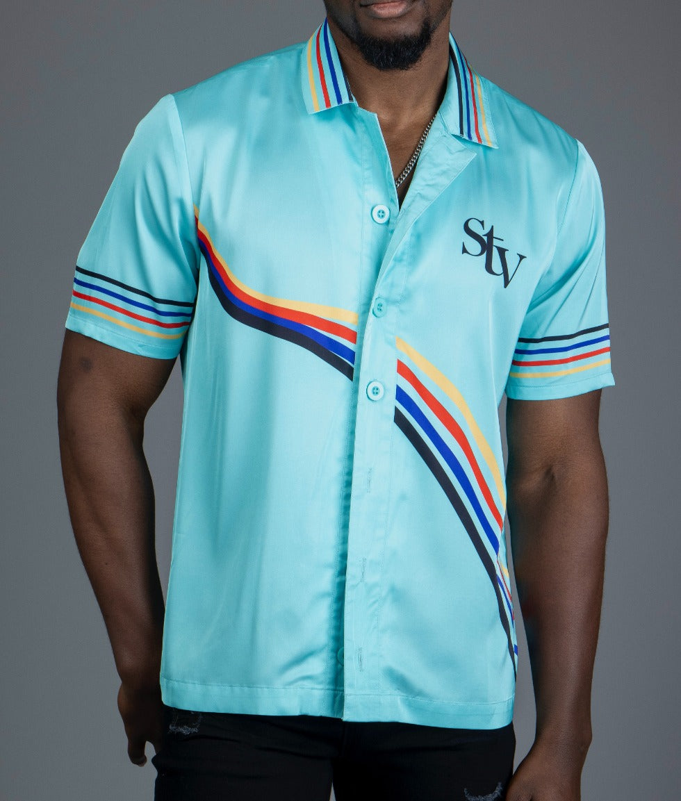 SI TU VEUX GRAND PRIX SHIRT - RADIANT BLUE - TV0131