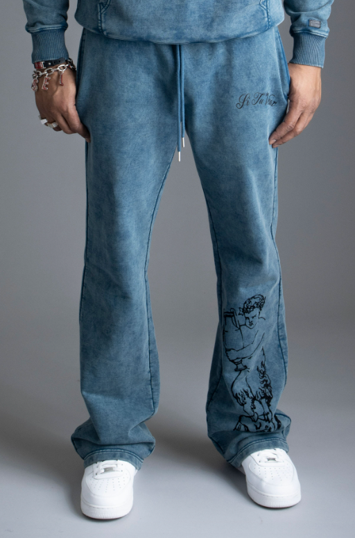 LA VICTOIRE LOOSE FIT JOGGER - LEGION BLUE - TV0105