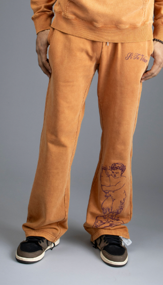 LA VICTOIRE LOOSE FIT JOGGER - DESERT SUN - TV0105