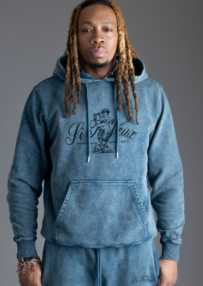 SI TU VEUX LA VICTOIRE HOODIE - LEGION BLUE - TV0104