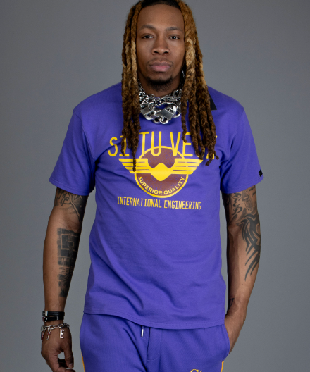 RIVIERA T SHIRT - VIOLET - TV0103