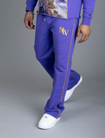 RIVIERA LOOSE FIT JOGGER - VIOLET - TV0102