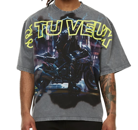 STV MOTO CLUB T SHIRT - TV0244