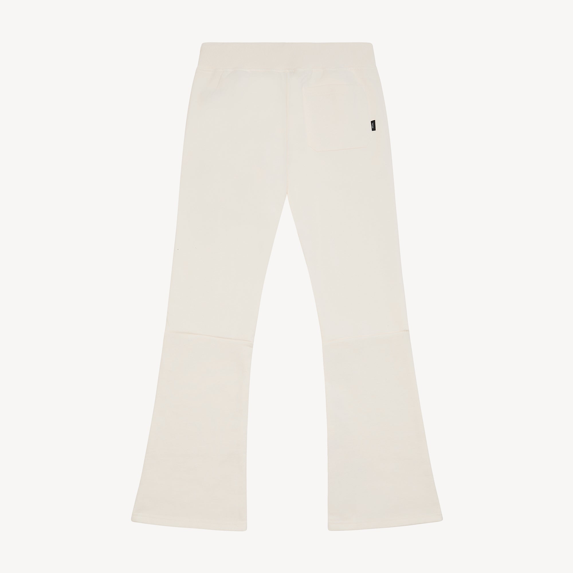 SIGNATURE VEUX STACKED FLARE JOGGER - IVORY - TV0088
