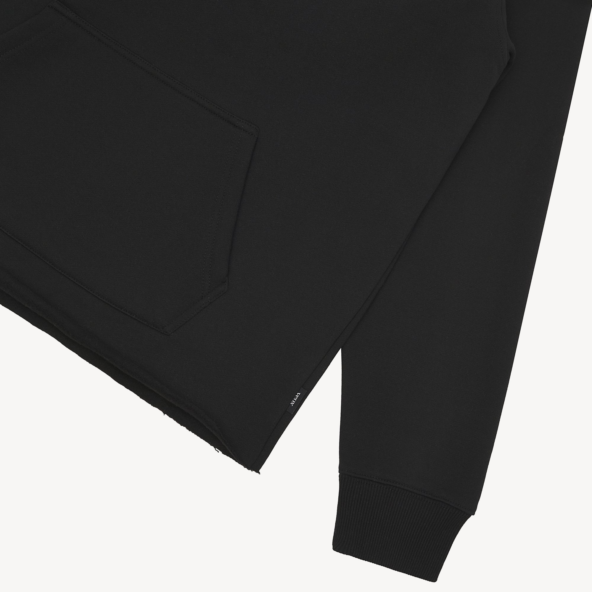 SIGNATURE VEUX HOODIE - BLACK - TV0087