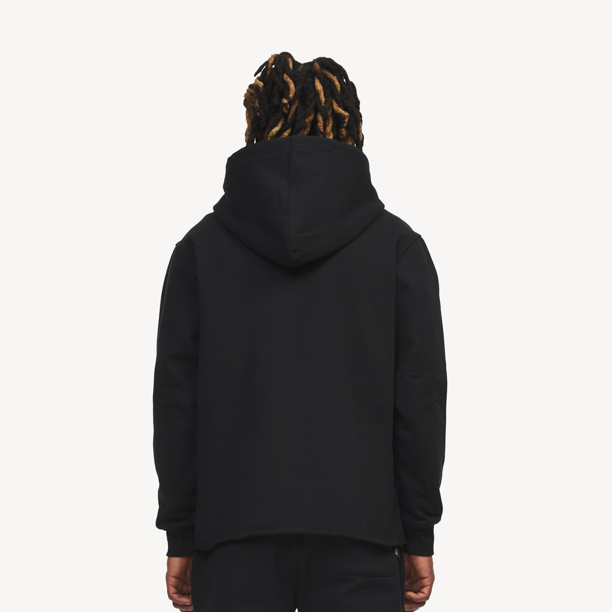 SIGNATURE VEUX HOODIE - BLACK - TV0087