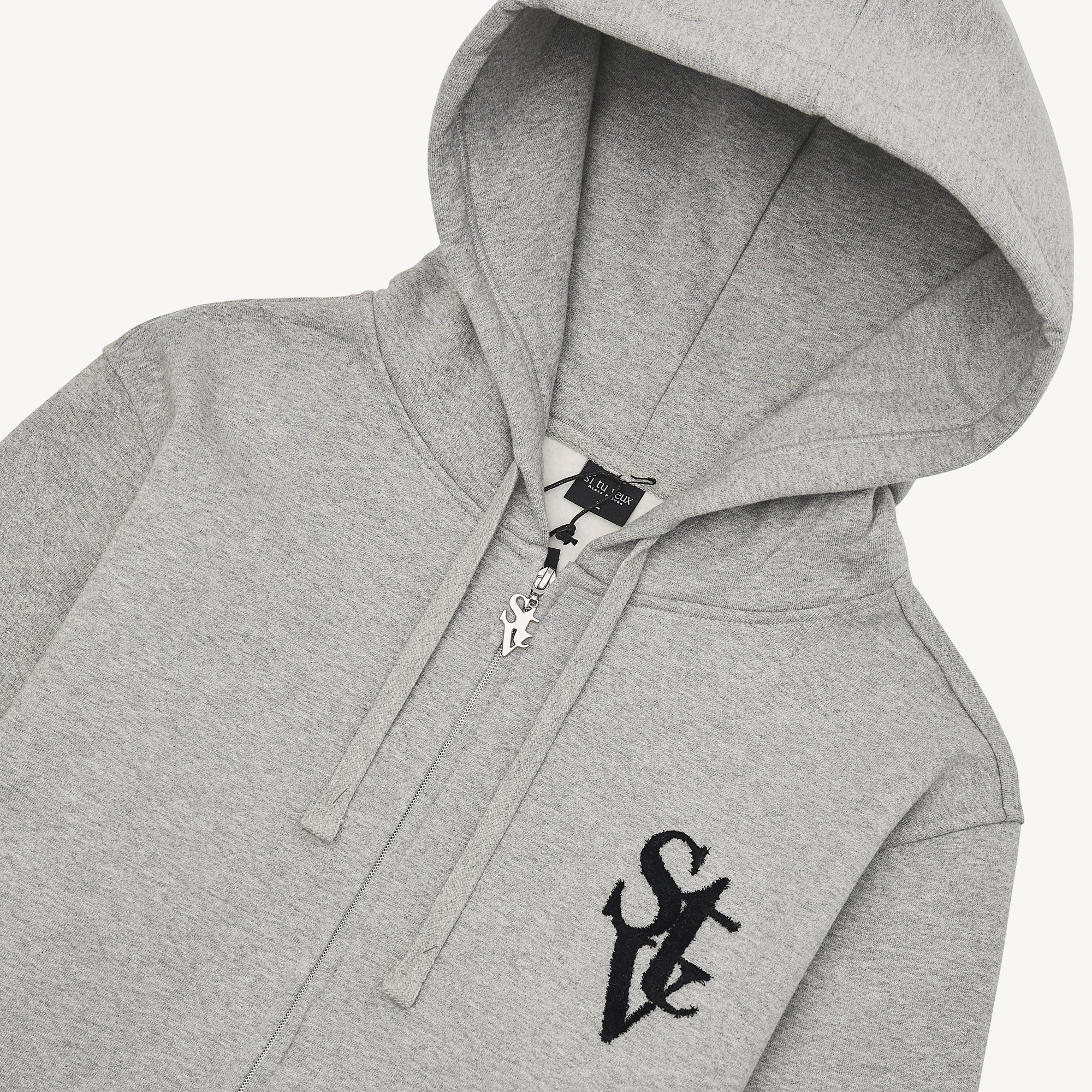 LOGO ZIP HOODIE - TV0091