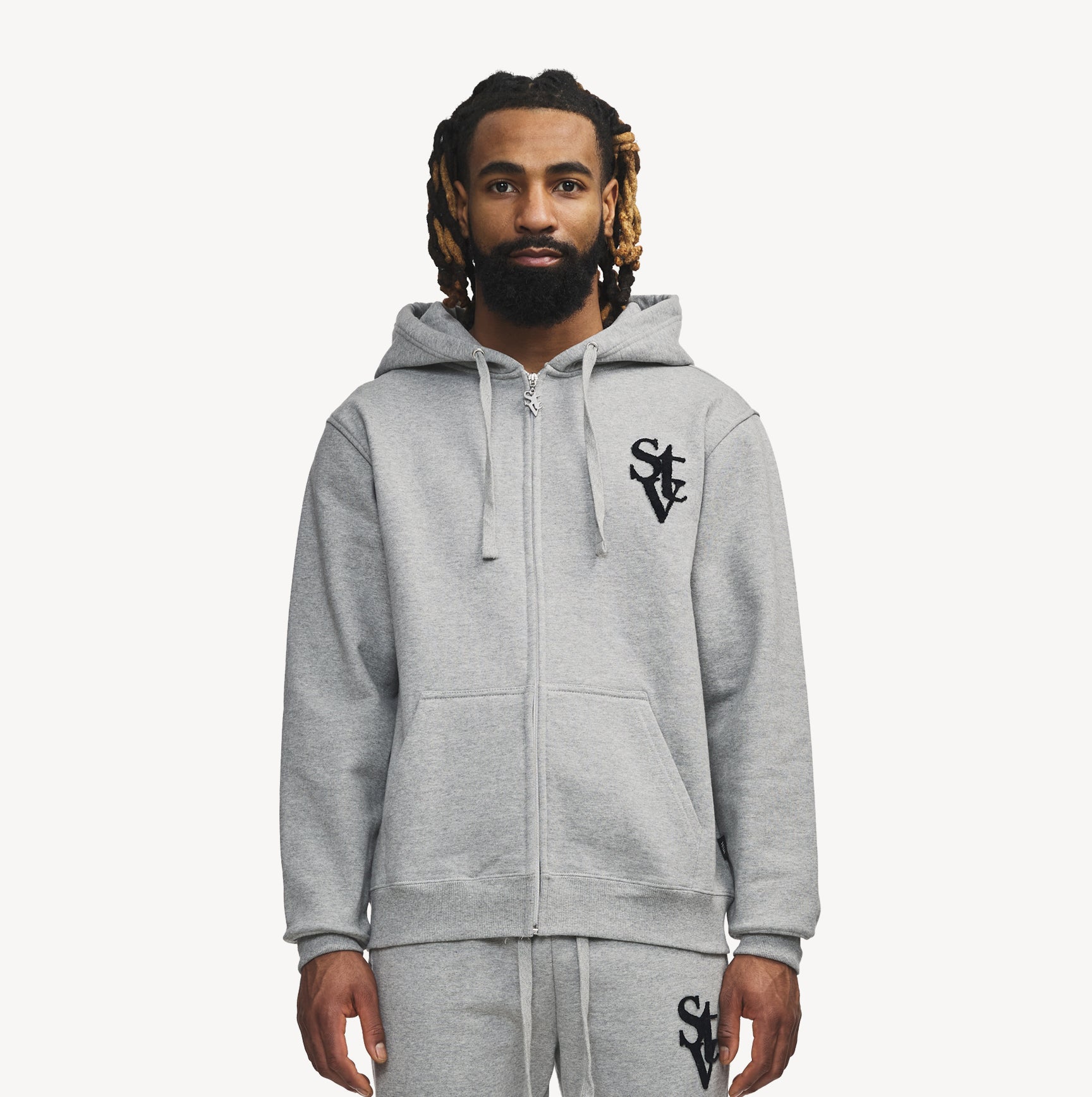 LOGO ZIP HOODIE - TV0091