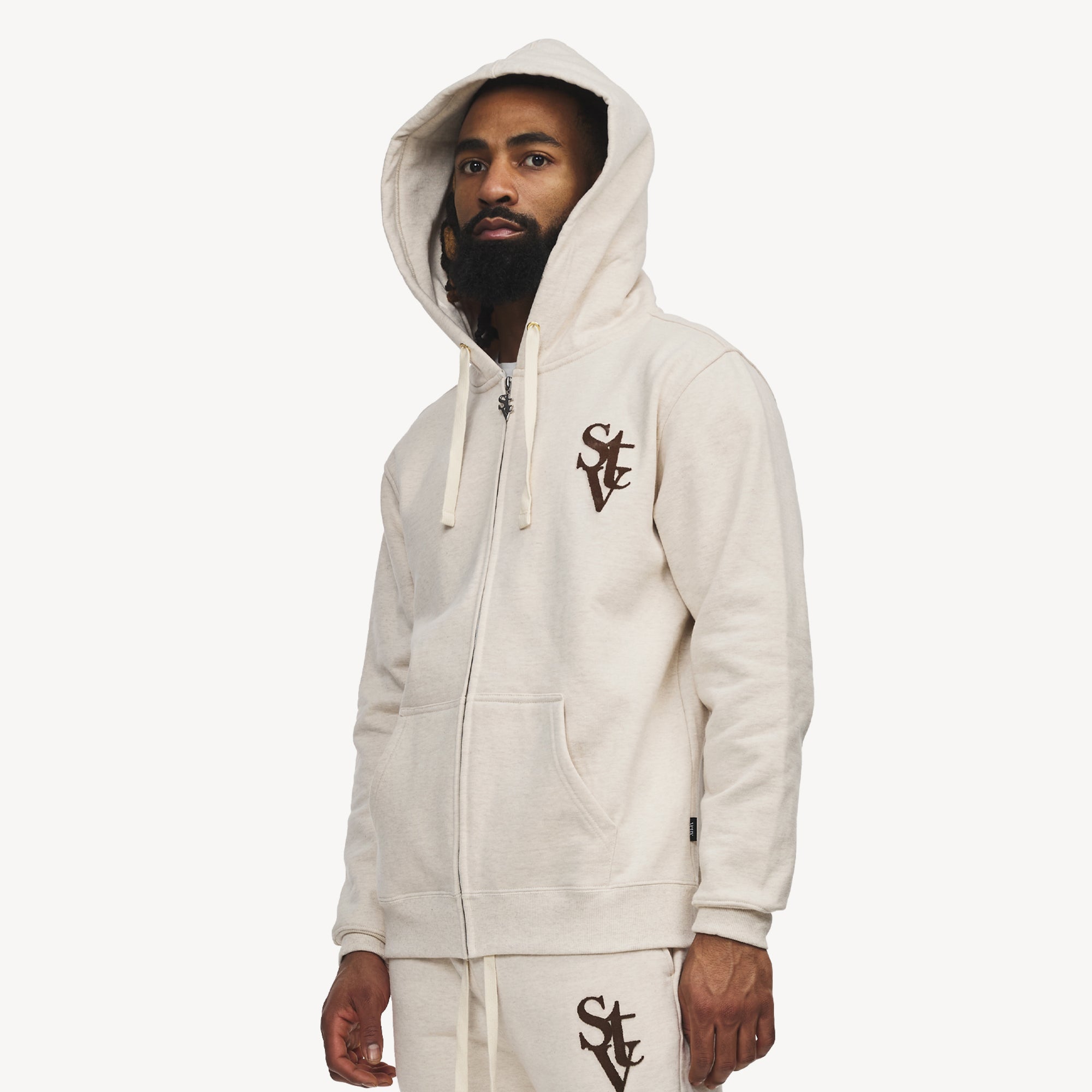 LOGO ZIP HOODIE - TV0091