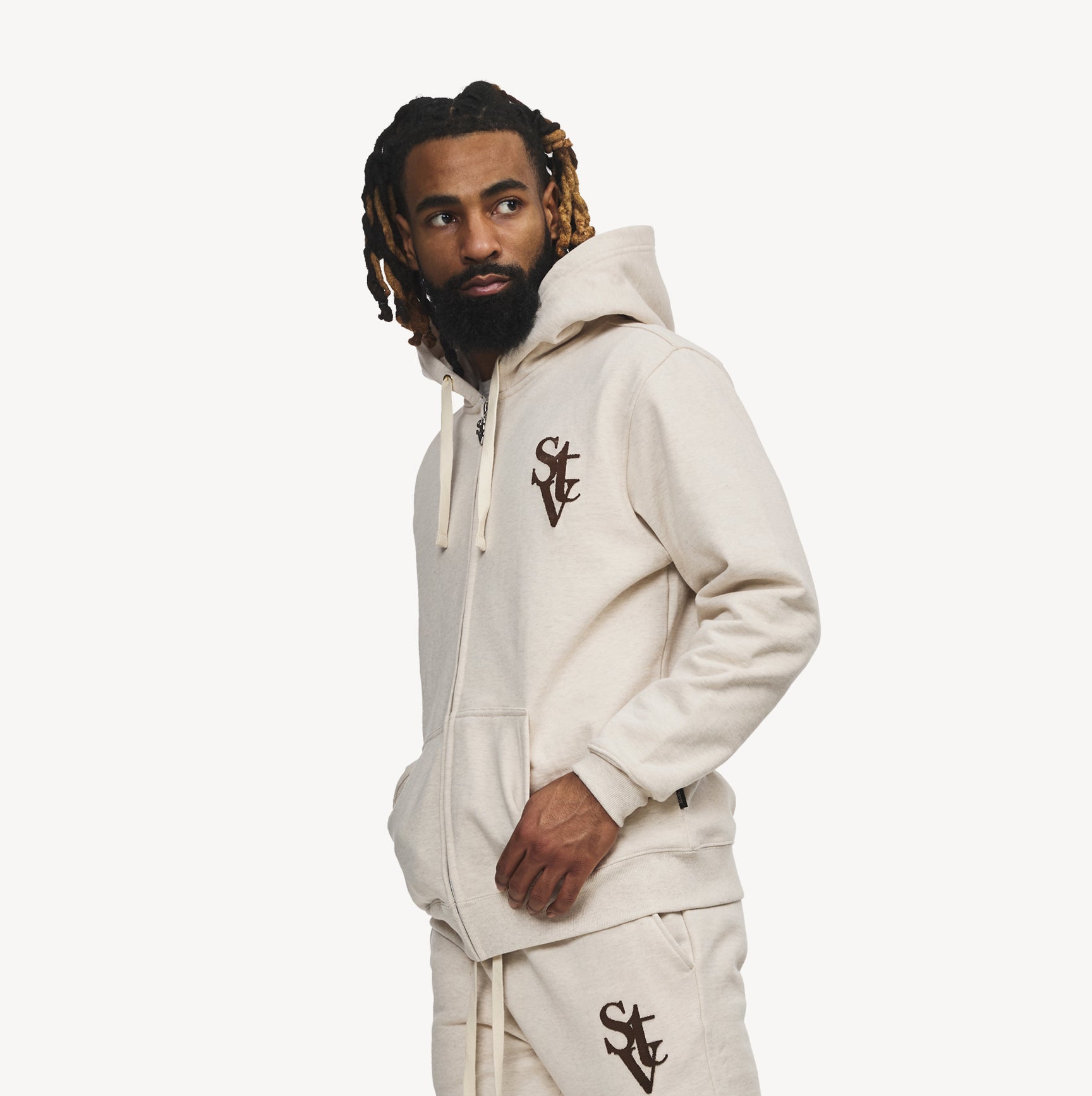 LOGO ZIP HOODIE - TV0091