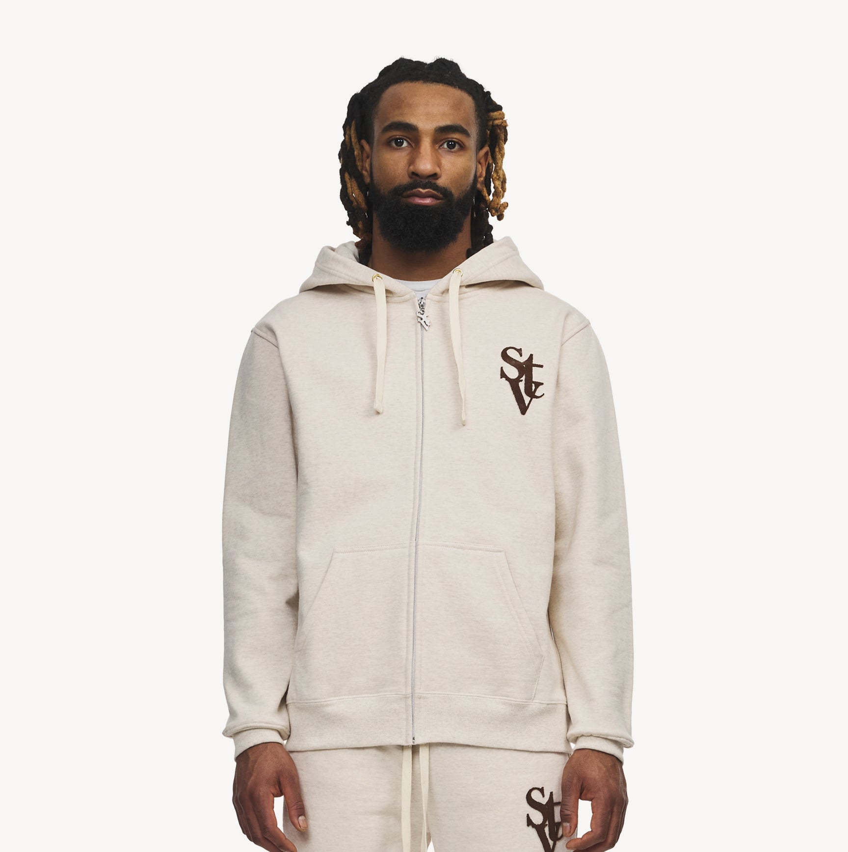 LOGO ZIP HOODIE - TV0091