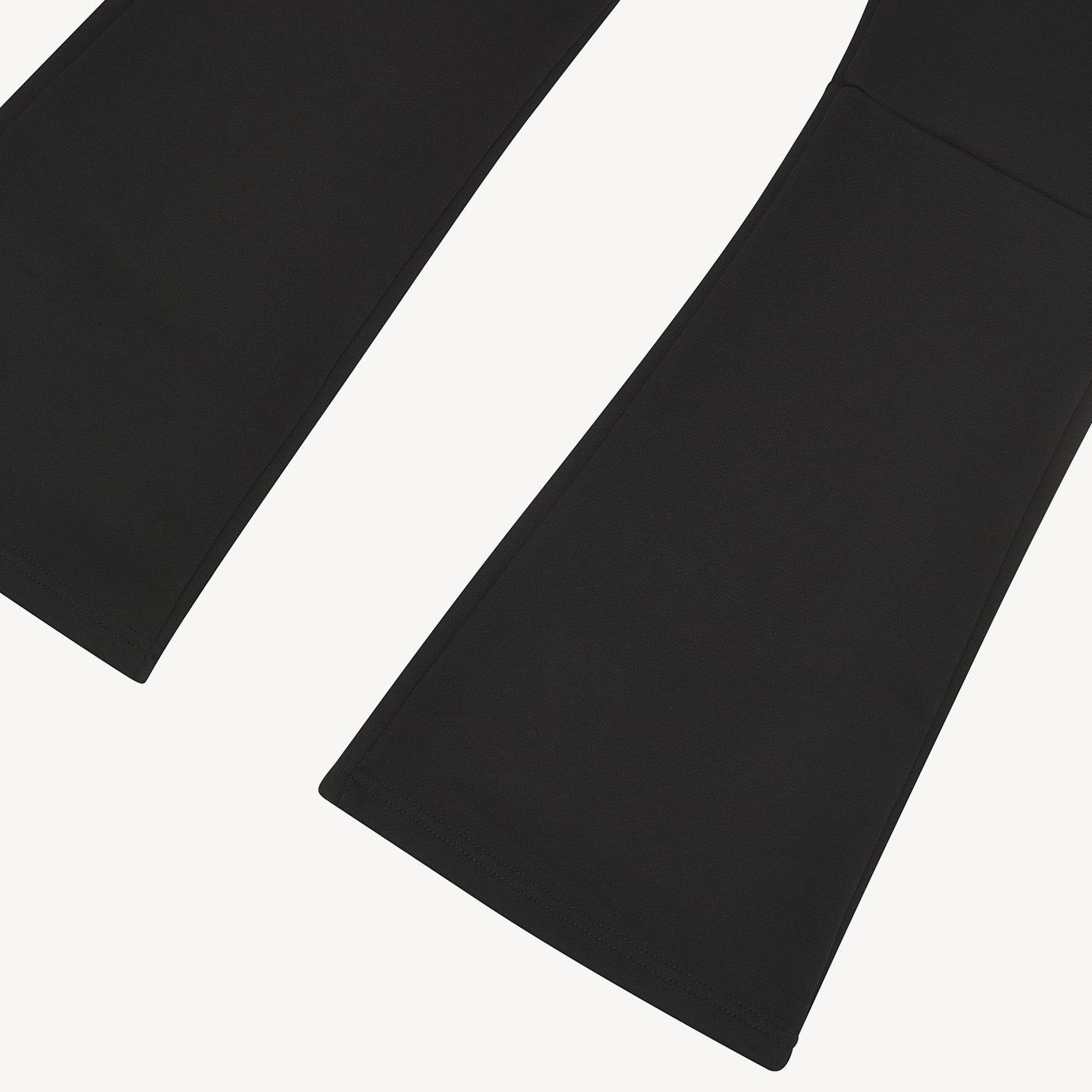 STV STACKED FLARE JOGGER BLACK