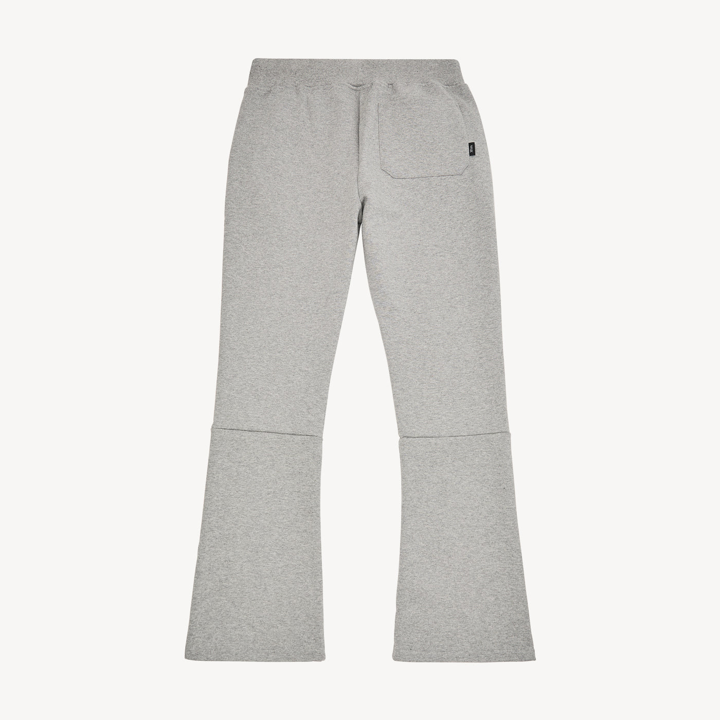 STV STACKED FLARE JOGGER - HEATHER GREY - TV0092