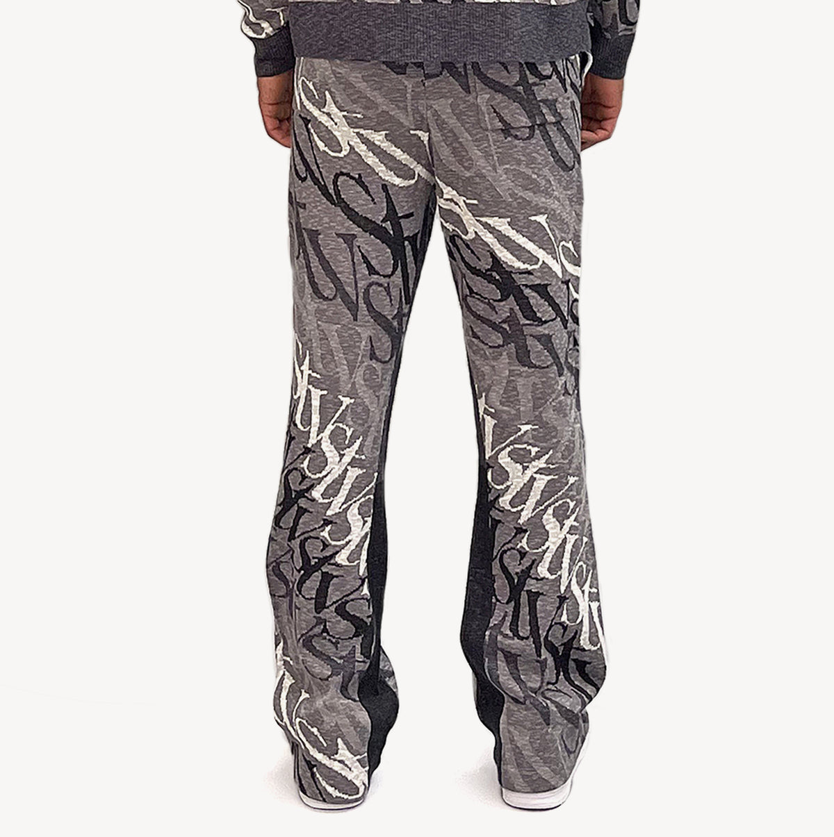 SI TU VEUX WAVE FLARE JOGGERS CAVIAR OMBRE